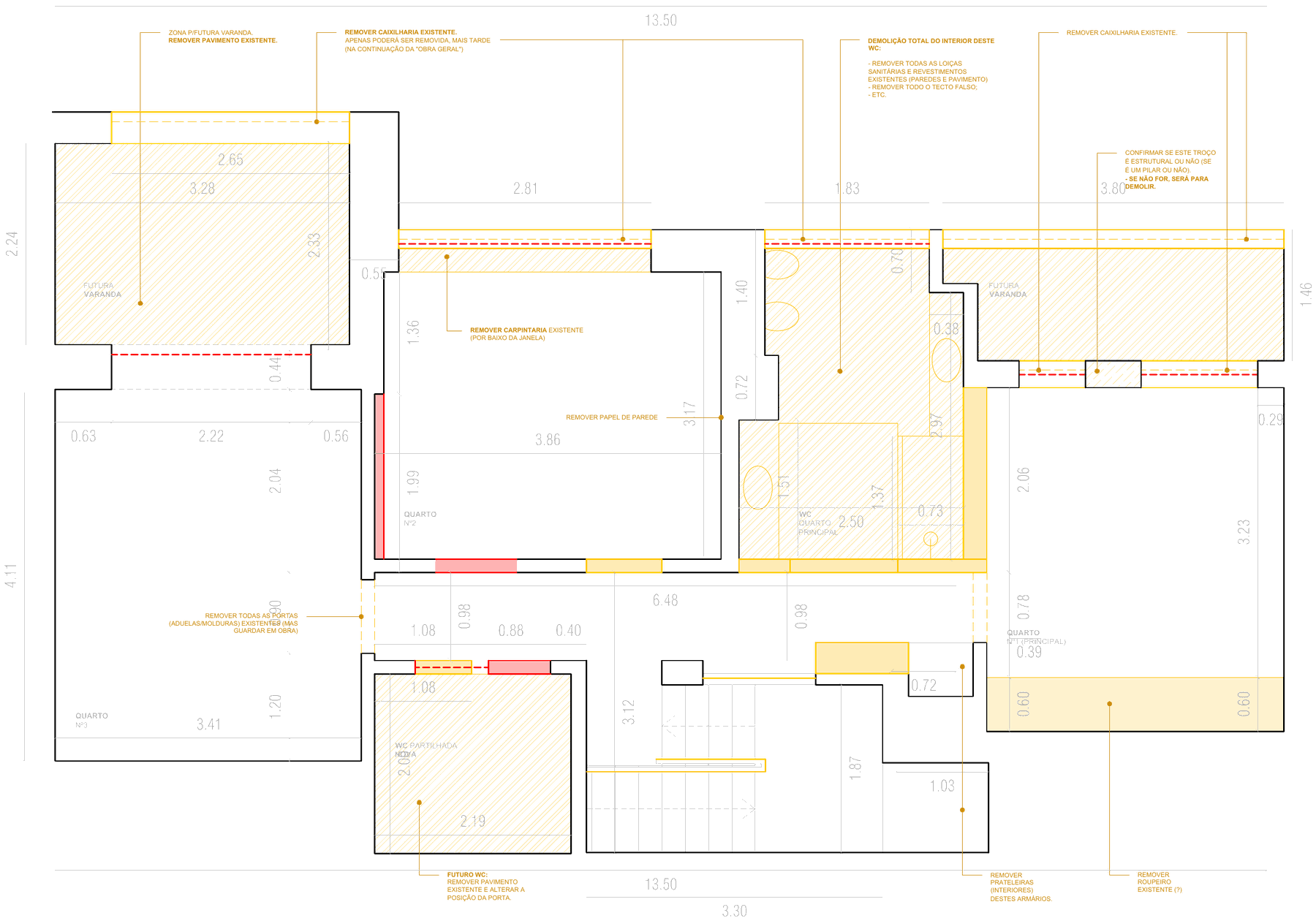 demolition plan — level 1