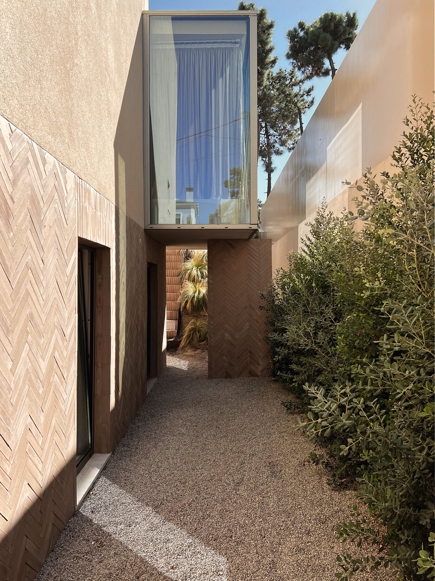 photograph — the gravel passage