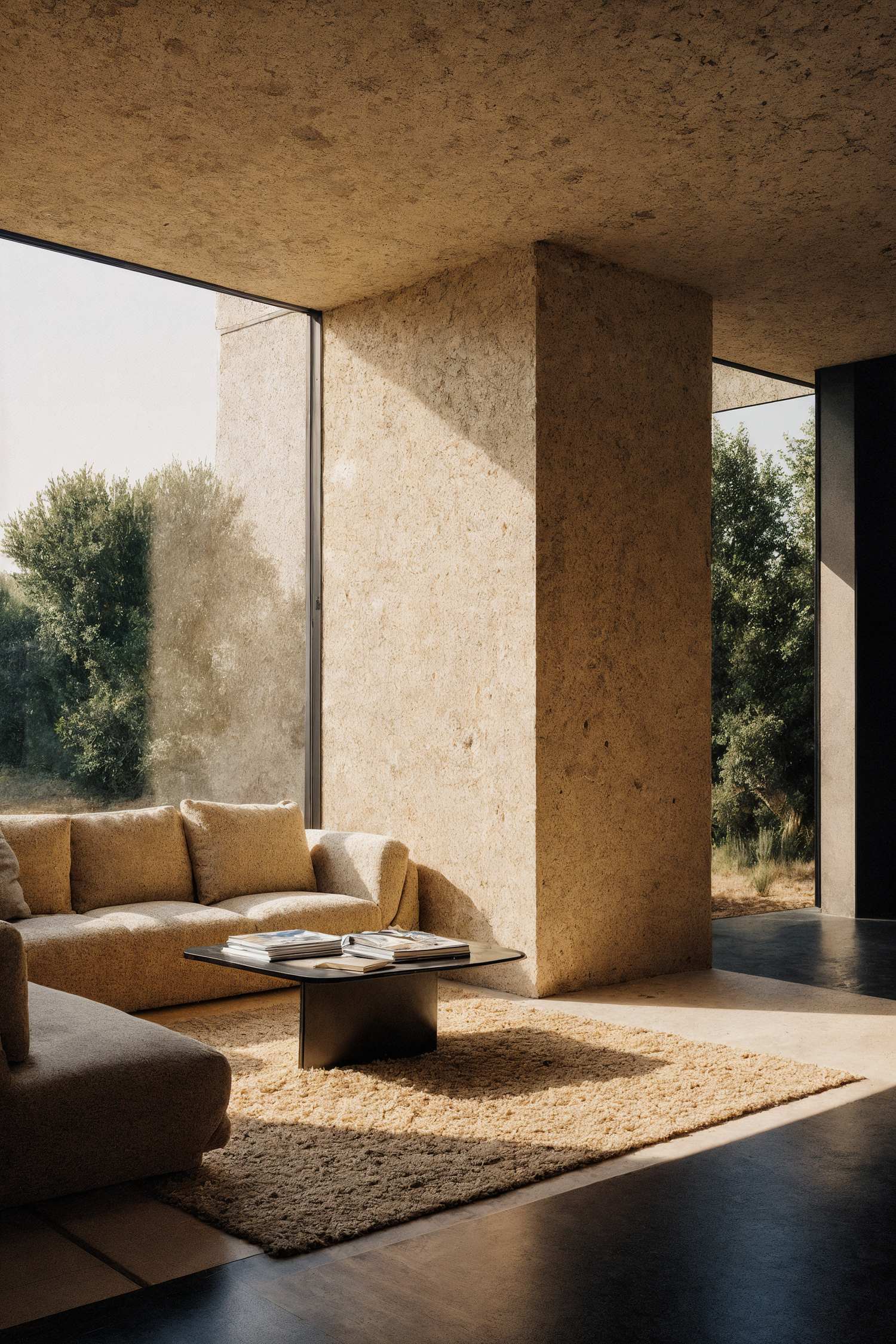 render — living room