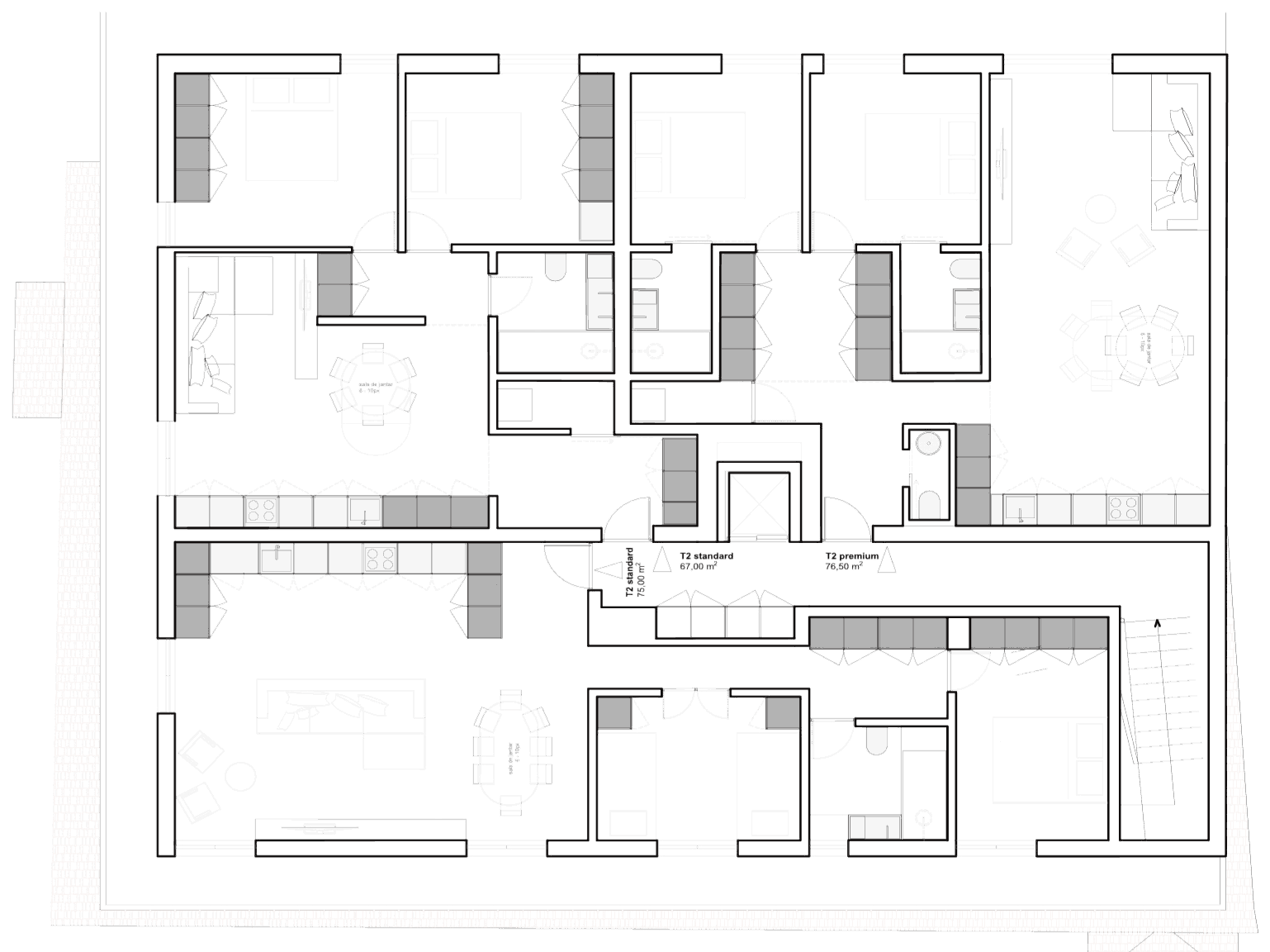plan — the roof floor