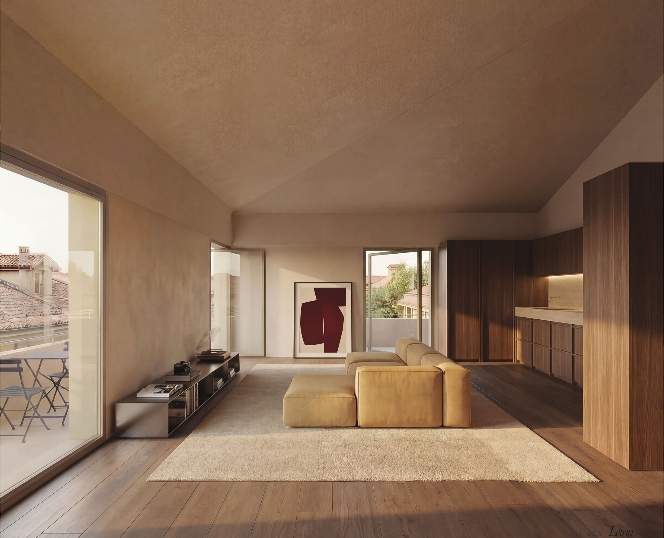 concept image — the roof floor, open to the terrace