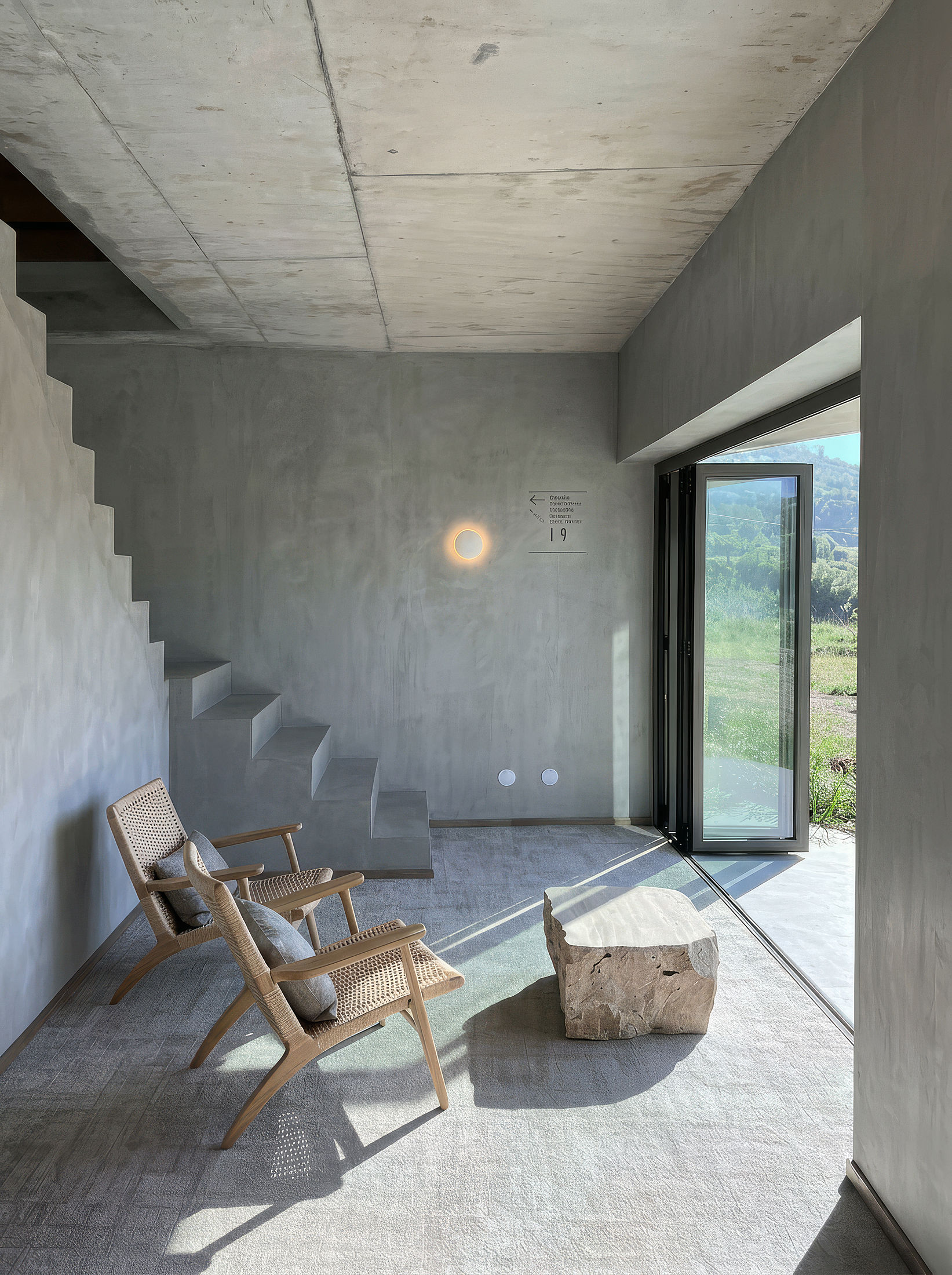 photograph — the patio of room 19