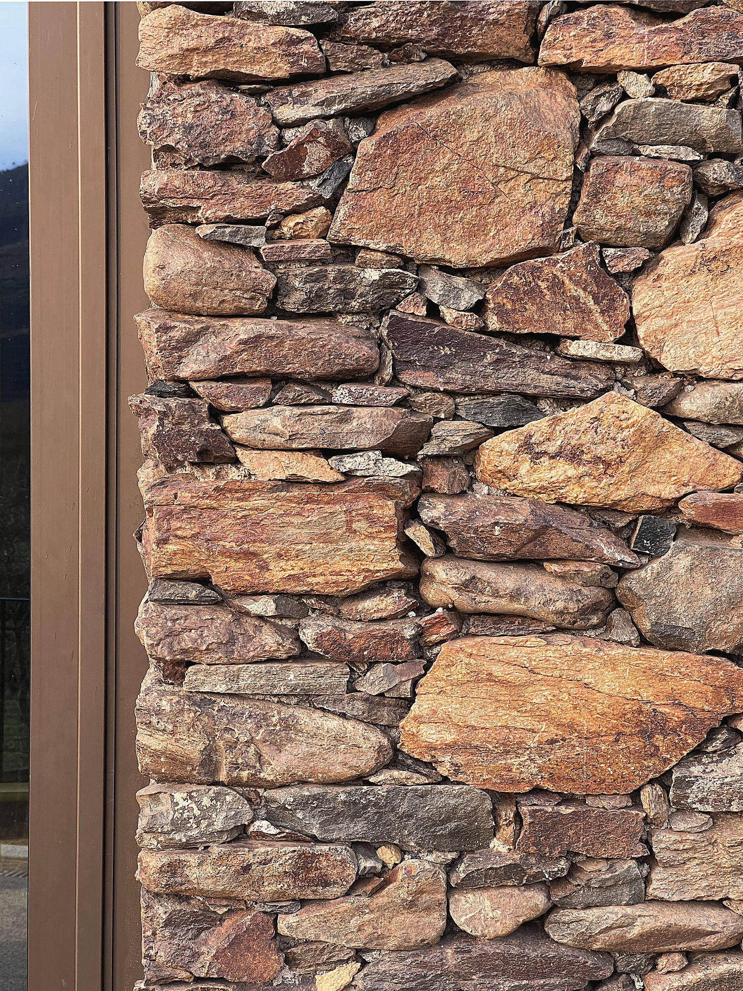photograph — schist, and the mountain reflected