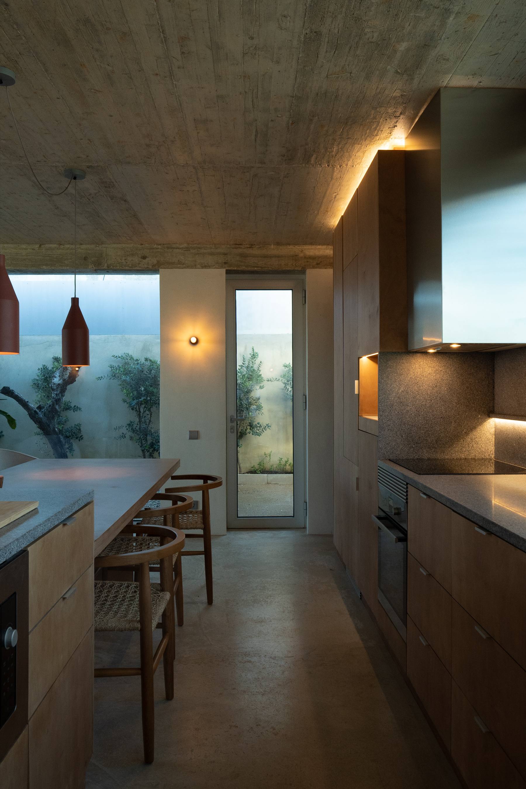 photograph — the kitchen island