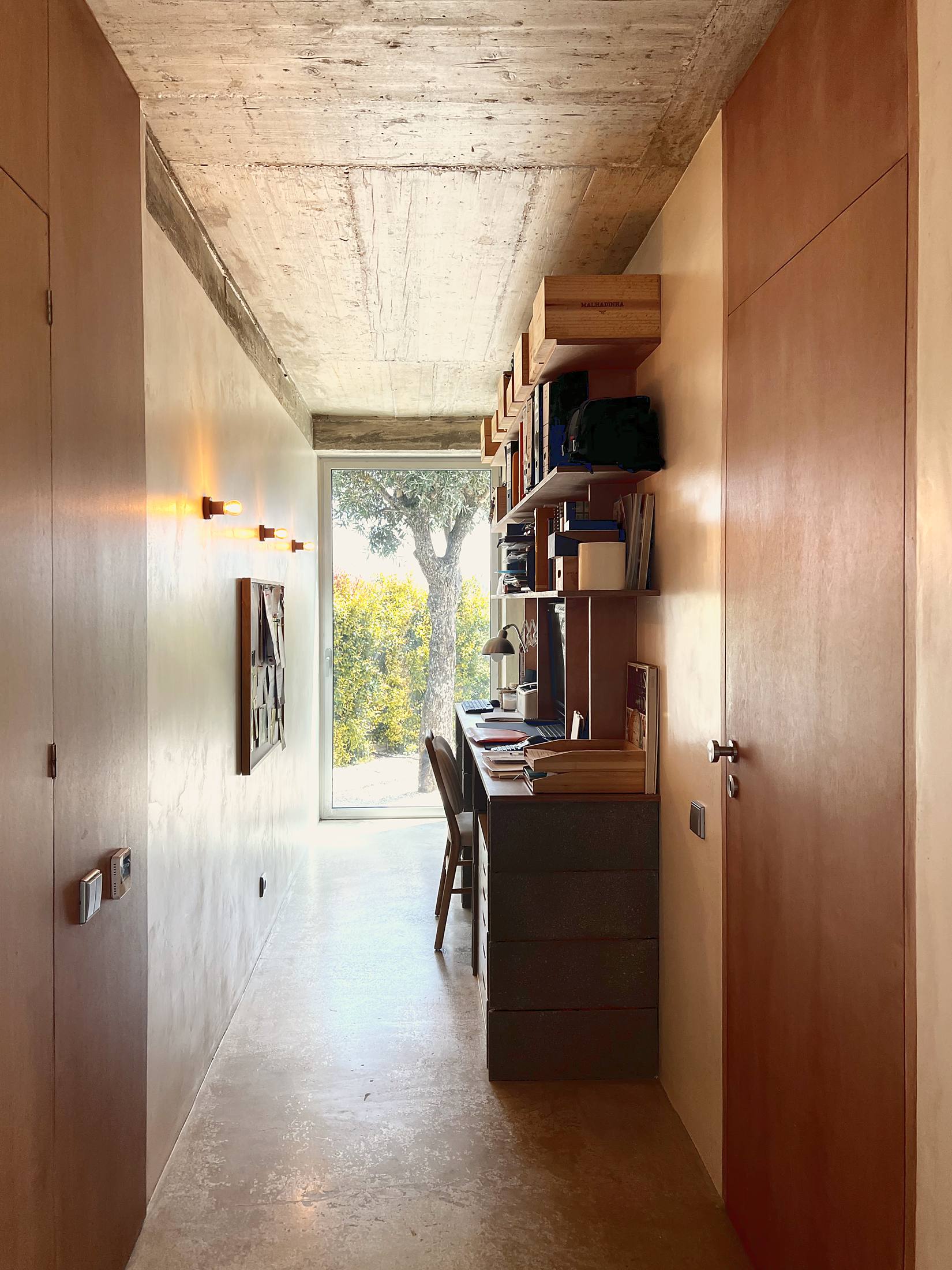 photograph — the study in the corridor